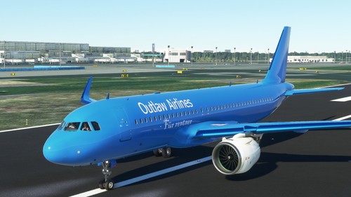 [A32NX] Exclusive Outlaw Airlines Livery