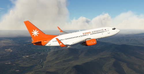 Eznis Airways "EI-ULN" PMDG B737-700