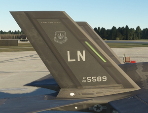F-35A Lakenheath 495th Tails Pack thumbnail 7