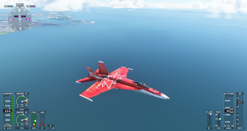 F/A-18 Canada 150 Livery