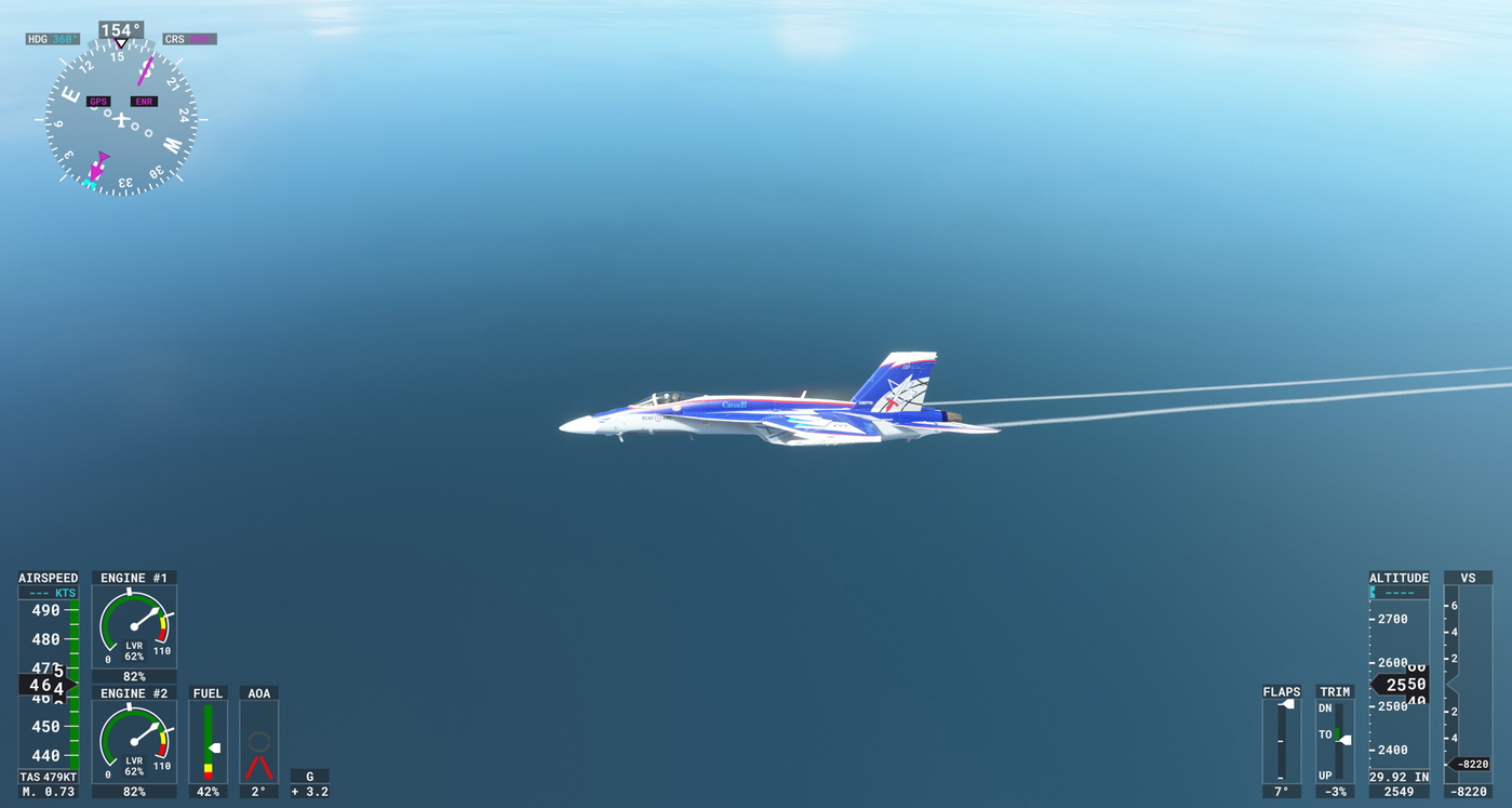 F/A-18 Norad 60th Livery pour Microsoft Flight Simulator | MSFS