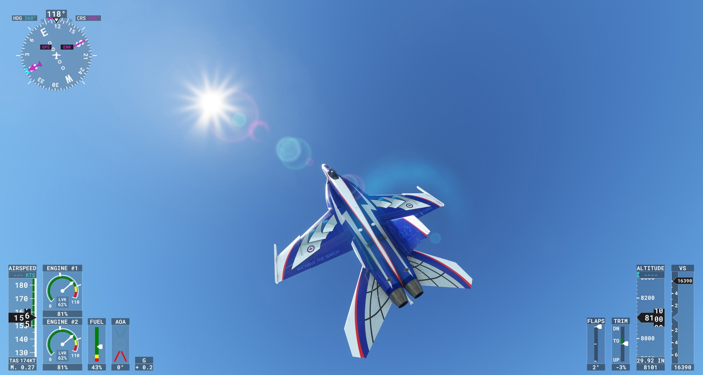 F/A-18 Norad 60th Livery pour Microsoft Flight Simulator | MSFS