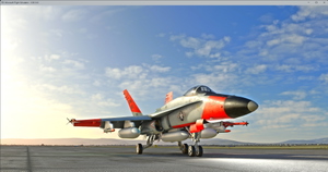 F/A-18C NAWS China Lake Livery  thumbnail 2
