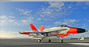 F/A-18C NAWS China Lake Livery  thumbnail 1