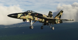 F/A-18 Green Angel Repaint for ASOBO, DC Designs, and Super Warrior thumbnail 1