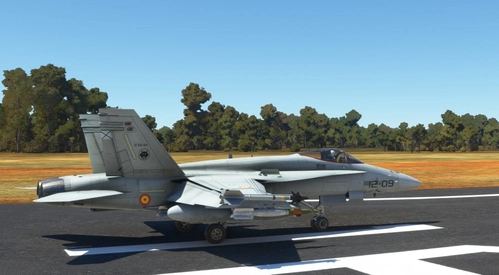F/A-18A Hornet SASF Ala 12 12-09
