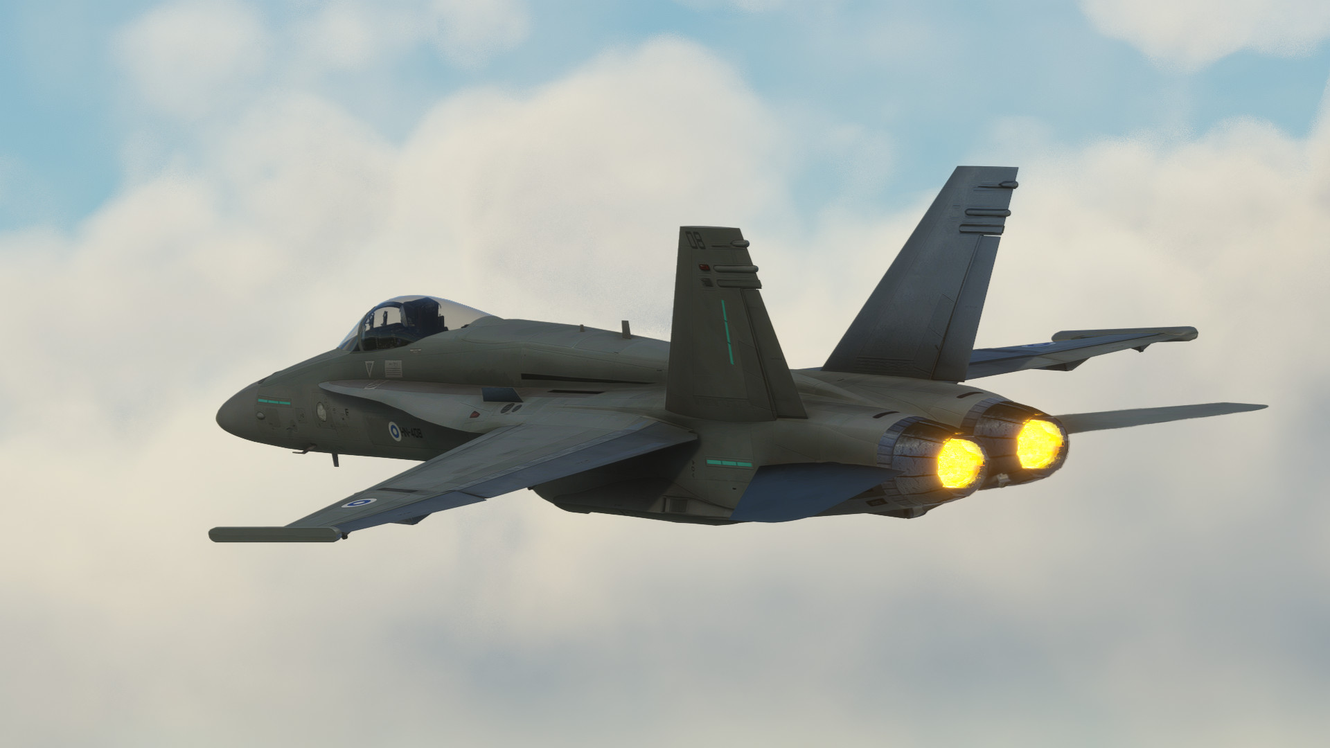 F/A-18C Legacy Hornet Finnish Air Force | HN-408 (4K) - Image 1