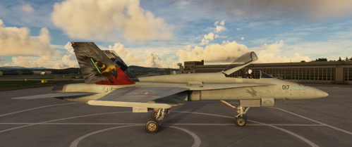 F/A-18C Legacy Hornet J-5017 Falcons Staffel 17
