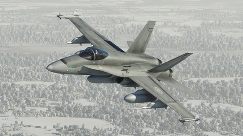 F/A-18C Legacy Hornet RCAF 410 SQN (4K)