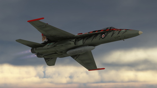 F/A-18C Legacy Hornet RCAF Tiger Meet (4K)