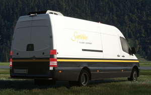 FBO Maintenance van and blank stairs - PMDG Ground Service Equipment Retexture thumbnail 1