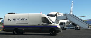 FBO Maintenance van and blank stairs - PMDG Ground Service Equipment Retexture thumbnail 2