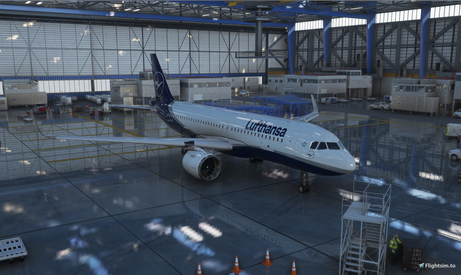 [A32NX] FBW A320 Lufthansa Concept Livery (D-AIUF) - Image 1