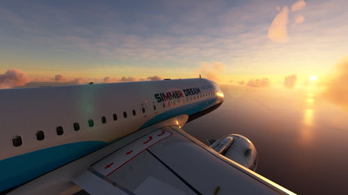 [A32NX] [FBW] A320 NEO SIMMER DREAM AIRLINES | 8K
