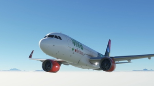 FBW A32NX Viva Aerobus (XA-VIU / Doters Livery) thumbnail 8