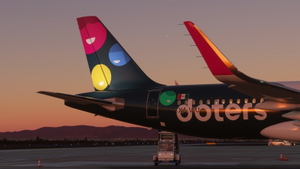 FBW A32NX Viva Aerobus (XA-VIU / Doters Livery) thumbnail 3