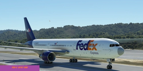Federal Express Conversion Livery For Captain Sim B767-300 Freighter