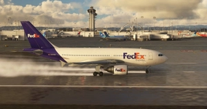 FedEx / Federal Express "N810FD" IniBuilds A310-300 P2F thumbnail 6