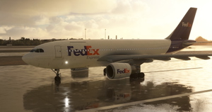 FedEx / Federal Express "N810FD" IniBuilds A310-300 P2F thumbnail 3