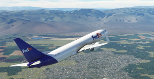 FedEx / Federal Express PMDG B737-800BCF thumbnail 8