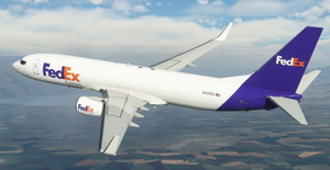 FedEx / Federal Express PMDG B737-800BCF thumbnail 10