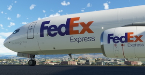 FedEx / Federal Express PMDG B737-800BCF thumbnail 4