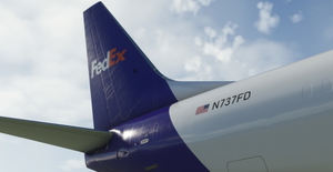 FedEx / Federal Express PMDG B737-800BCF thumbnail 5