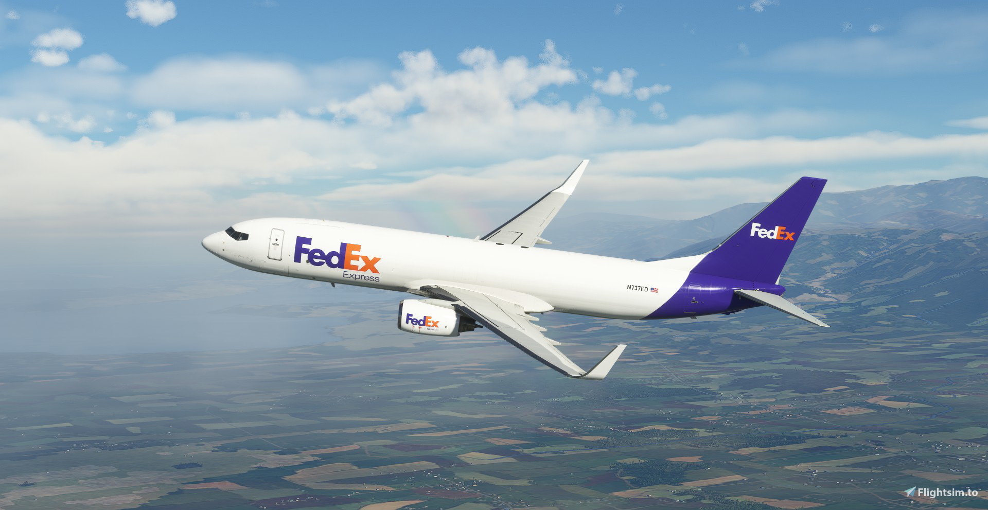 FedEx / Federal Express PMDG B737-800BCF - Image 1
