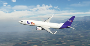 FedEx / Federal Express PMDG B737-800BCF thumbnail 1