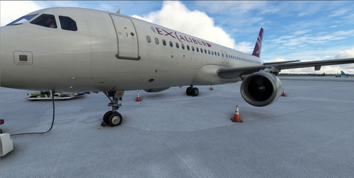 Fenix A-320 Excalibur Airways G-SCSR