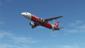Fenix A320 Air Asia with Cabin Interior (RP-C8189) 8K & 4K. thumbnail 7