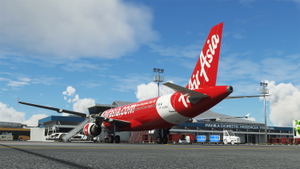 Fenix A320 Air Asia with Cabin Interior (RP-C8189) 8K & 4K. thumbnail 4
