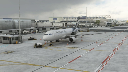 Fenix A320 Air New Zealand (ZK-OXA) 8K New Paint.