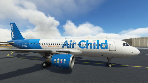 Fenix A320 Air Child livery - D-ORBL