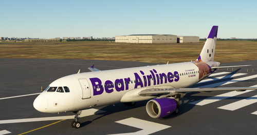Fenix A320 // Bear Airlines (Virtual Airline) liveries.