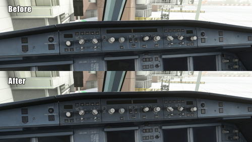Fenix A320 Dark AutoPilot Panel [OBSOLETE]
