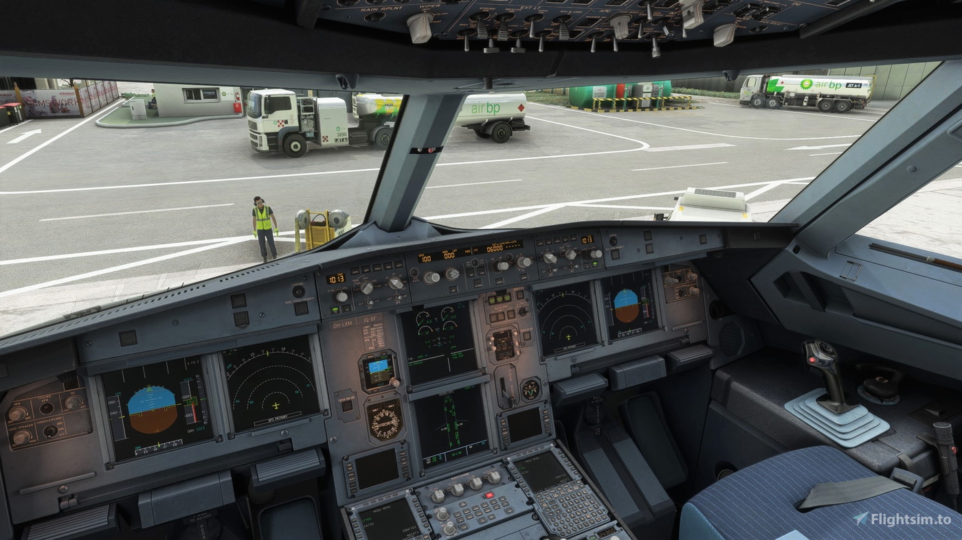 Fenix A320 Dark AutoPilot Panel [OBSOLETE] for Microsoft Flight