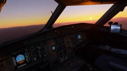 Fenix A320 Flightdeck and Cabin Views