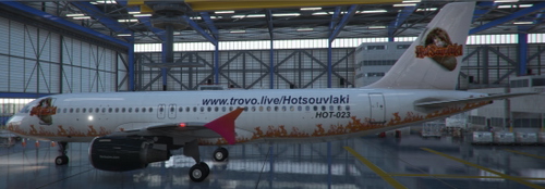 Fenix A320 Hotsouvlaki Livery 8K