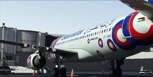 Fenix A320 Jordan Aviation JY-JAC