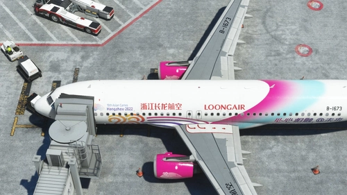 Fenix A320 LoongAir Asian Games Hangzhou 2022 B-1673 w/ Cabin 4K