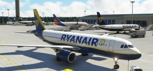 Fenix A320 Ryanair Concept Livery with new interior colours thumbnail 8