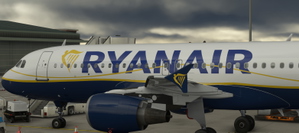 Fenix A320 Ryanair Concept Livery with new interior colours thumbnail 4