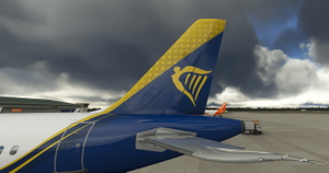 Fenix A320 Ryanair Concept Livery with new interior colours thumbnail 5
