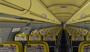 Fenix A320 Ryanair Concept Livery with new interior colours thumbnail 10