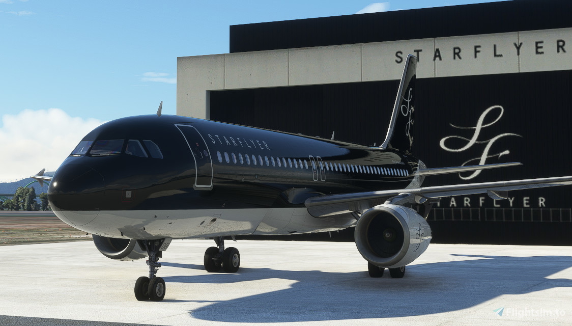 Fenix A320 STARFLYER Full Fleet Pack (w/cabin) のために