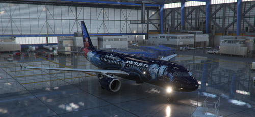 Fenix A320 Westjet Walt Disney Livery with Interior