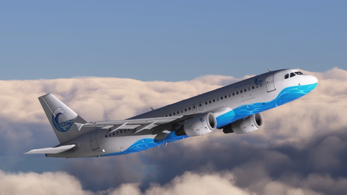 [Fenix A320] Wind Wave Airlines A320 4K [FICTIONAL]