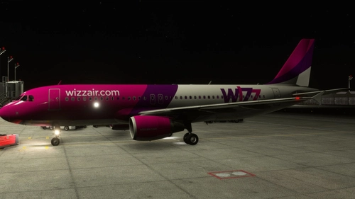 Fenix A320 Wizzair Old Liverie