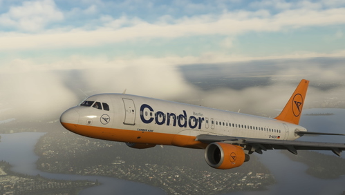 Fenix A320CEO Retro Berlin Condor (w/Cabin) Livery